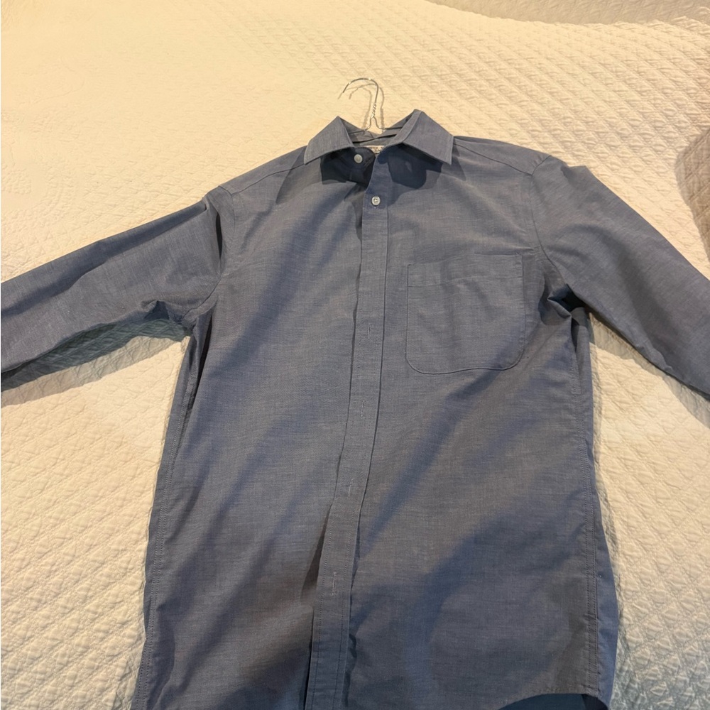 Jos. A. Bank Gray Casual Button Down Shirt